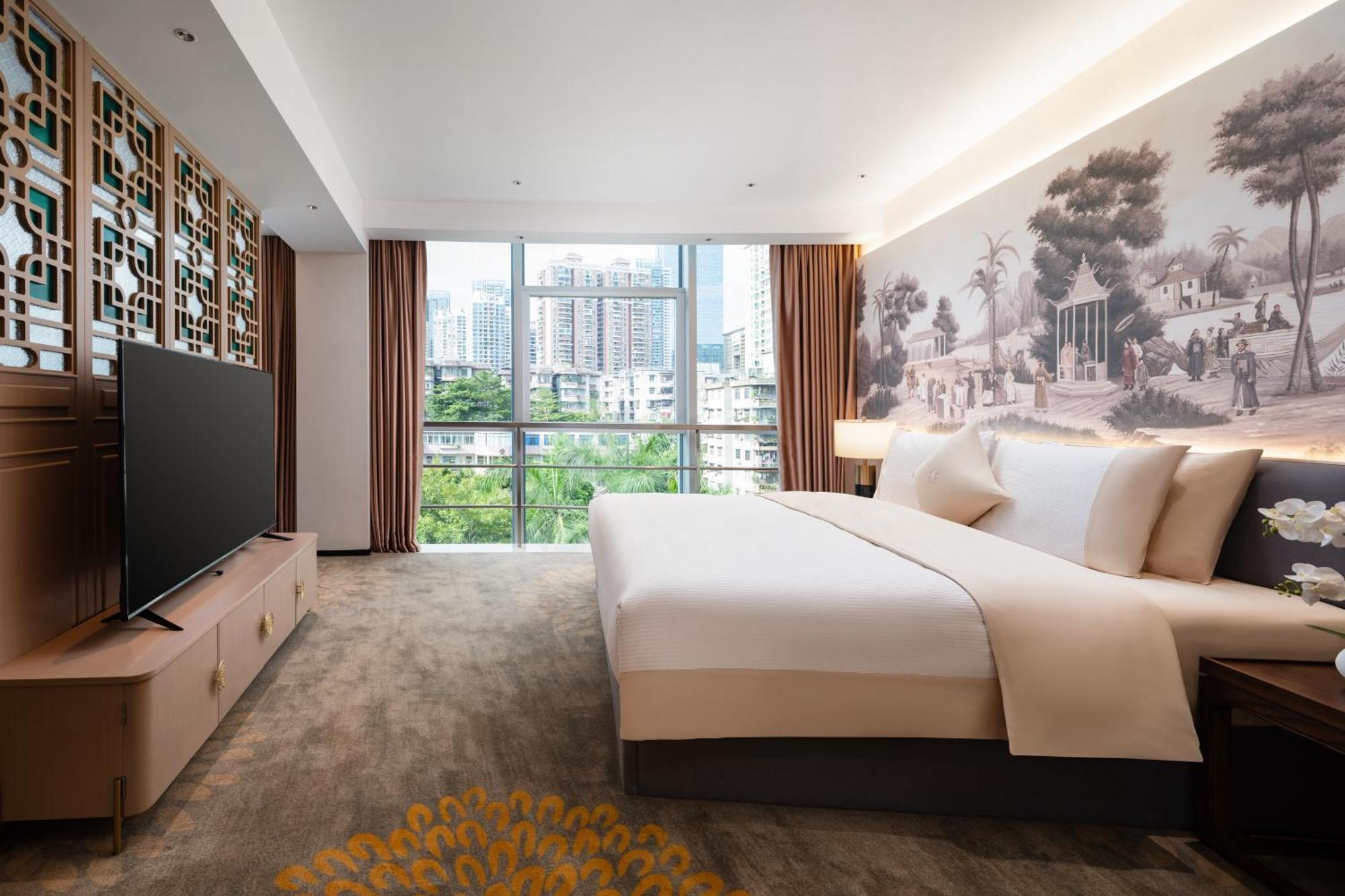 Guangzhou Wogo Yuanbao Hotel-Zhujiang New Town-Free Canton Fair Shuttle Bus & Overseas Buyer Registration Services Eksteriør billede