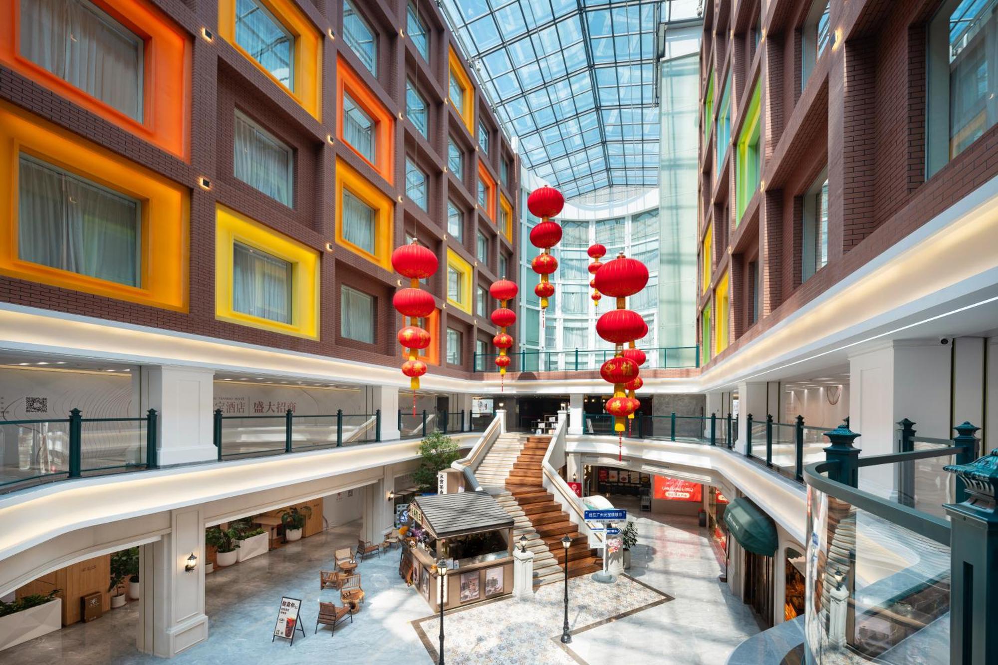 Guangzhou Wogo Yuanbao Hotel-Zhujiang New Town-Free Canton Fair Shuttle Bus & Overseas Buyer Registration Services Eksteriør billede